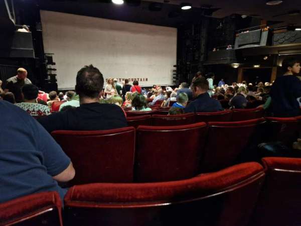 Peacock Theatre, section: R, row: V, seat: 30