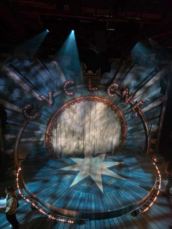 Southwark Playhouse Elephant, section: Balcony, row: f, seat: 24