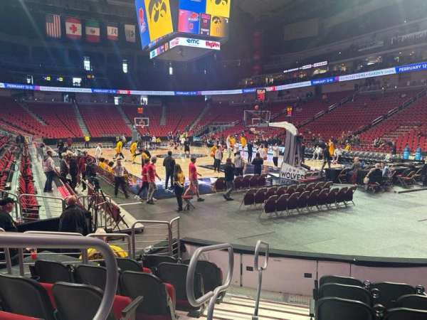 Casey's Center, section: 112, row: G, seat: 19