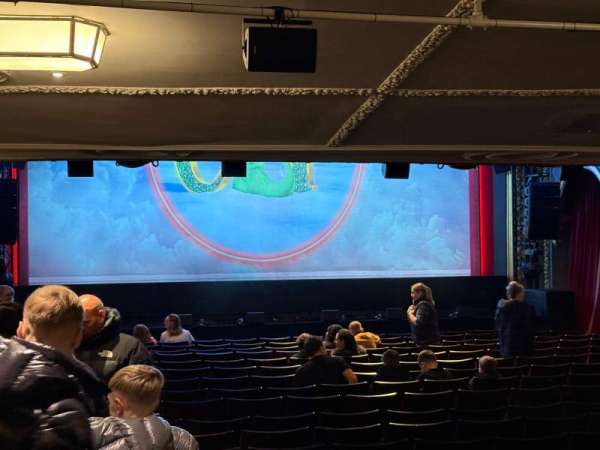 Aldwych Theatre, section: Stalls, row: S, seat: 21