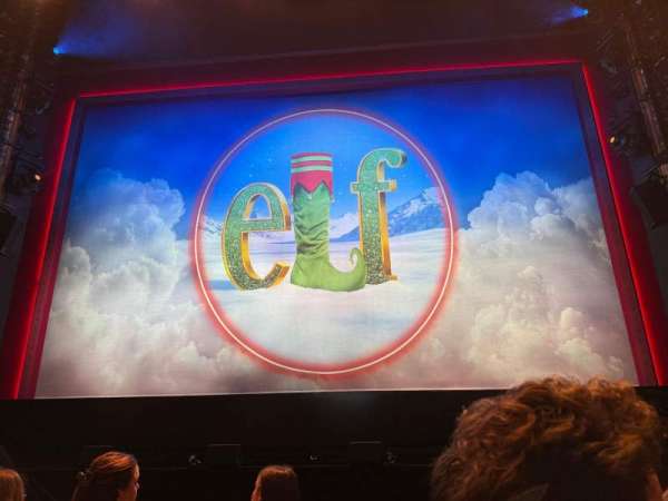 Aldwych Theatre, section: Stalls, row: D, seat: 10