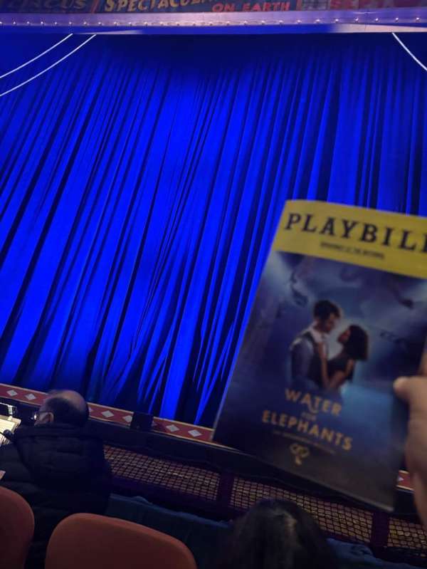 National Theatre, DC, section: Orchestra C, row: C, seat: 110