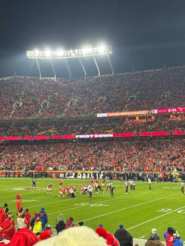 Arrowhead Stadium, section: 116, row: 13, seat: 32