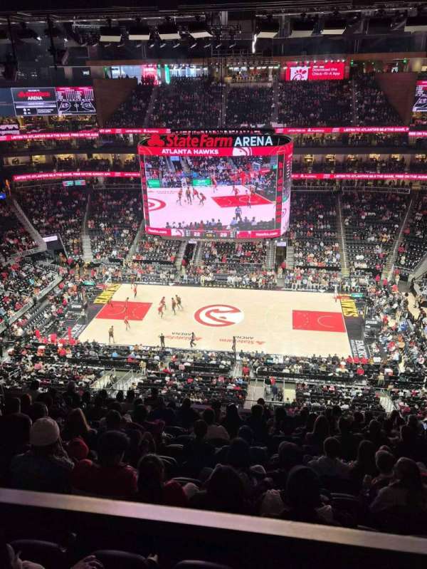 State Farm Arena, section: 222, row: M, seat: 5