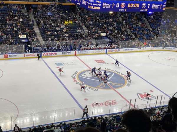 KeyBank Center, section: 322, row: 4, seat: 5