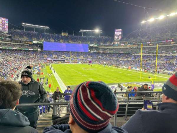 M&T Bank Stadium, section: 144, row: 31, seat: 1