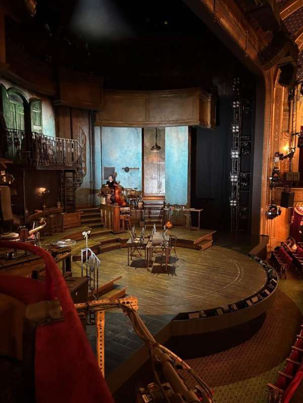 Walter Kerr Theatre, section: Box L, row: 1, seat: 5