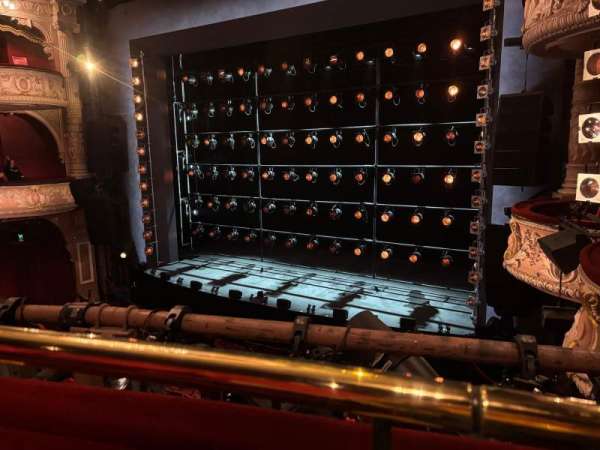 Shaftesbury Theatre, section: Royal Circle, row: A, seat: 6