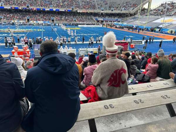 Albertsons Stadium, section: SC, row: N, seat: 5