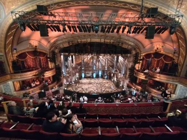 Richard Rodgers Theatre, section: Front Mezzanine C, row: F, seat: 108