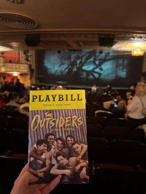 Bernard B. Jacobs Theatre, section: Orchestra C, row: SRO, seat: 102