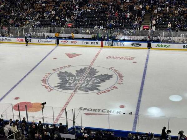 Scotiabank Arena, section: 308, row: 3, seat: 21