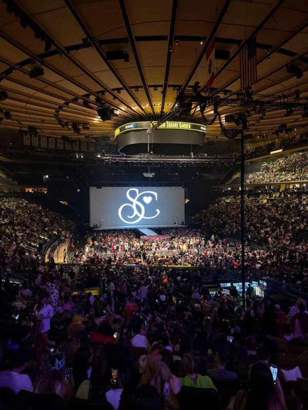Madison Square Garden, section: 119, row: 20, seat: 22