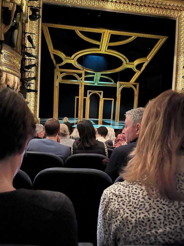 Theatre Royal Haymarket, section: Stalls, row: O, seat: 15