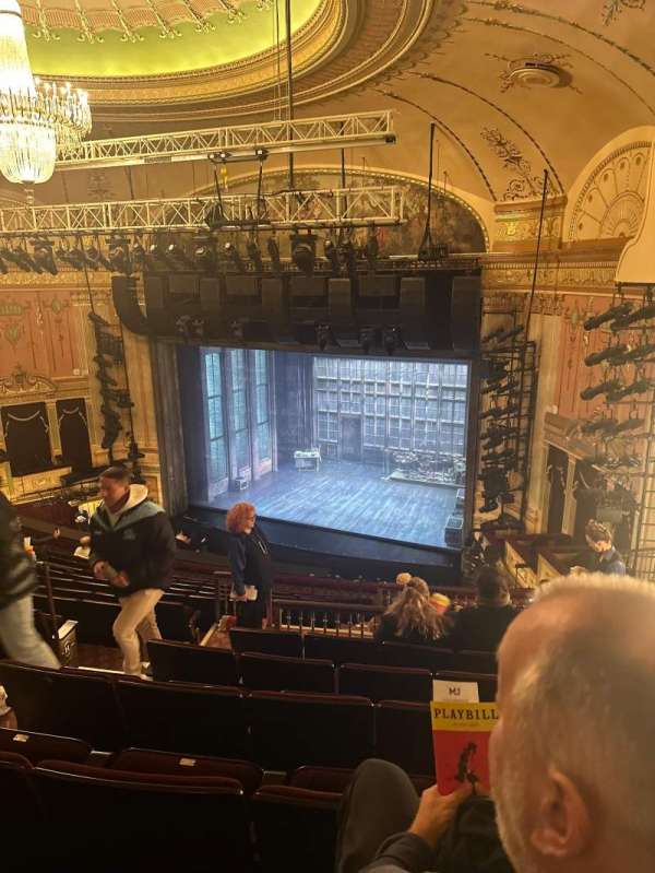 Neil Simon Theatre, section: Mezzanine R, row: N, seat: 10