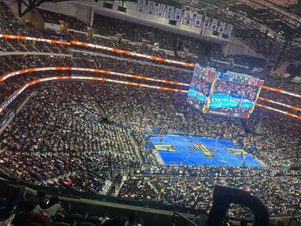 American Airlines Center, section: 313, row: F, seat: 12