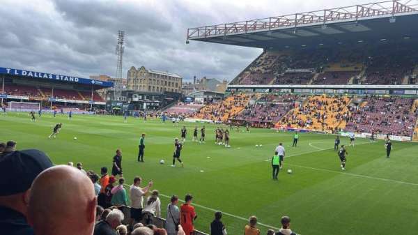 Valley Parade, row: H, seat: 9