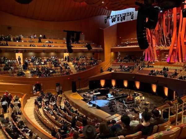 Walt Disney Concert Hall, section: Orchestra West, row: G, seat: 76