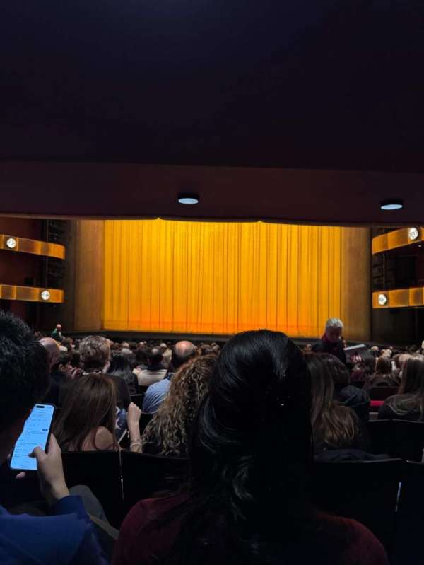 David H. Koch Theater, section: Orchestra R, row: U, seat: 132