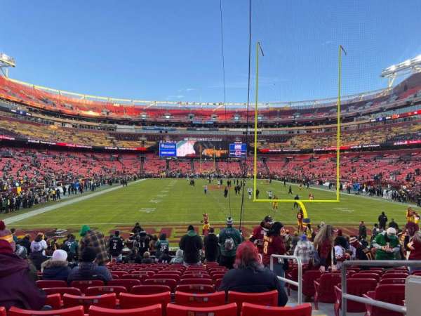 Northwest Stadium, section: 112, row: 17, seat: 2