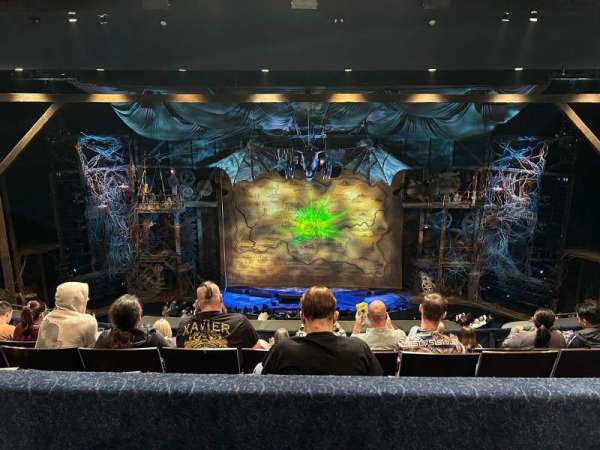 Gershwin Theatre, section: Rear Mezzanine C, row: G, seat: 110