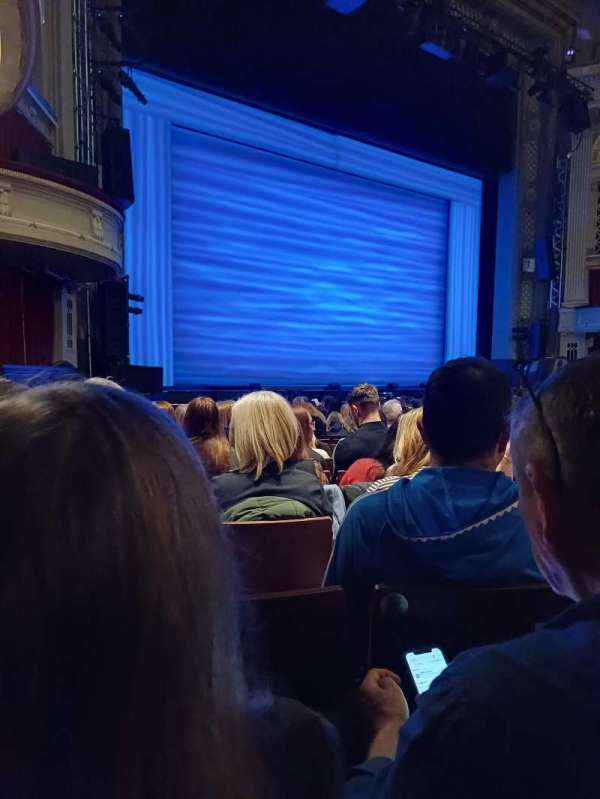 Edinburgh Playhouse, section: Stalls, row: S, seat: 50
