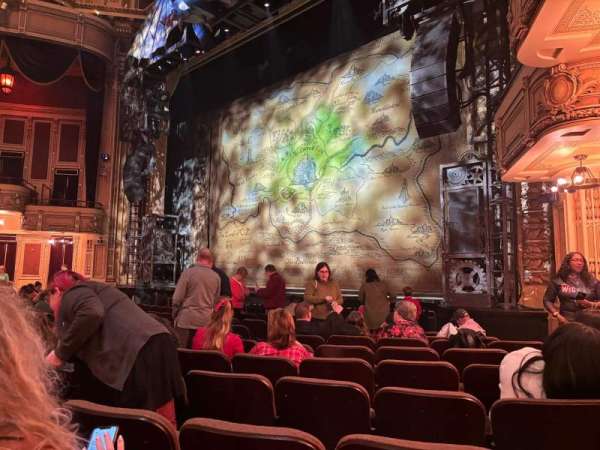 Hippodrome Theatre, section: Right Orchestra, row: L, seat: 16