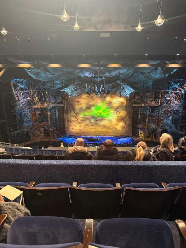 Gershwin Theatre, section: Rear Mezzanine C, row: H, seat: 109 & 110