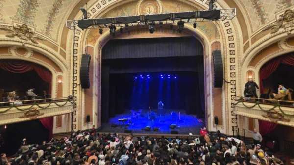 Burton Cummings Theatre, section: F, row: 1, seat: 1