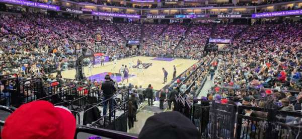 Golden 1 Center, section: 126, row: F, seat: 1