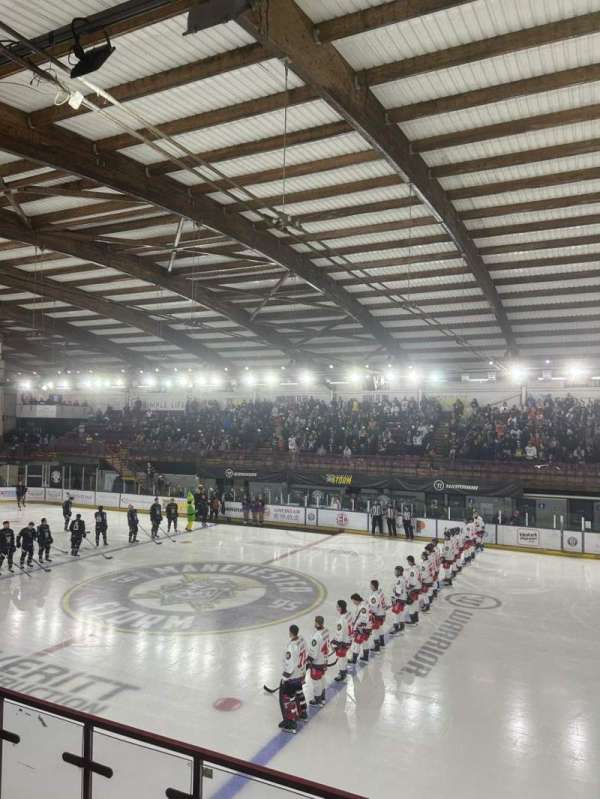 Altrincham Ice Dome, section: 113, row: D, seat: 6