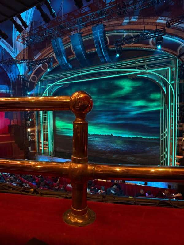 Broadway Theatre - 53rd Street, section: Front Mezzanine R, row: A, seat: 1