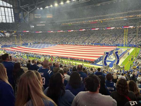 Lucas Oil Stadium, section: 235, row: 10, seat: 10