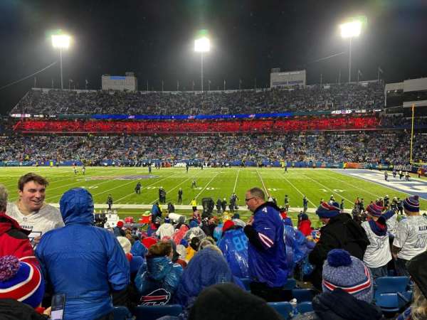 Highmark Stadium, section: 132, row: 24, seat: 3
