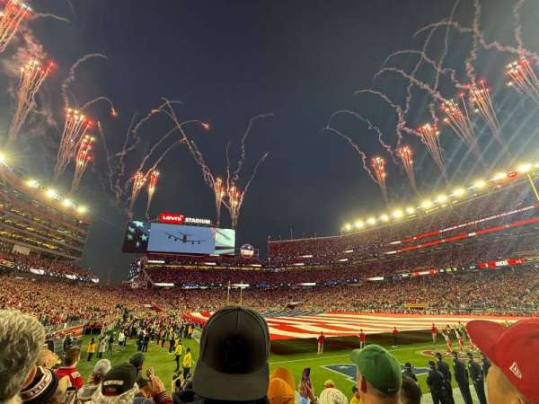 Levi's Stadium, section: 131, row: 5, seat: 1