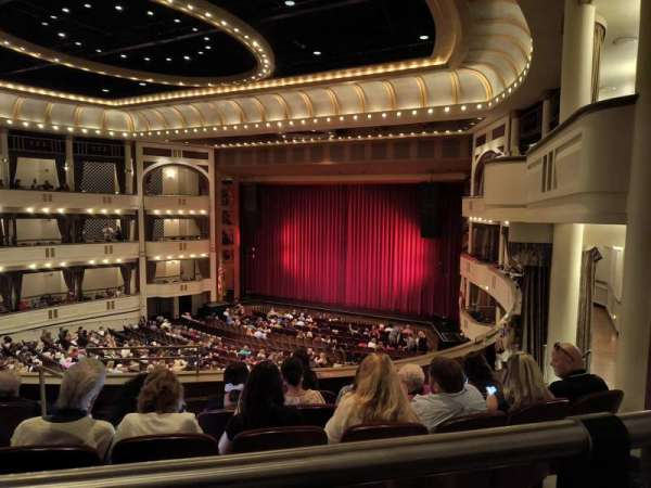 Mahaffey Theatre, section: Balcony A, row: 1, seat: 5