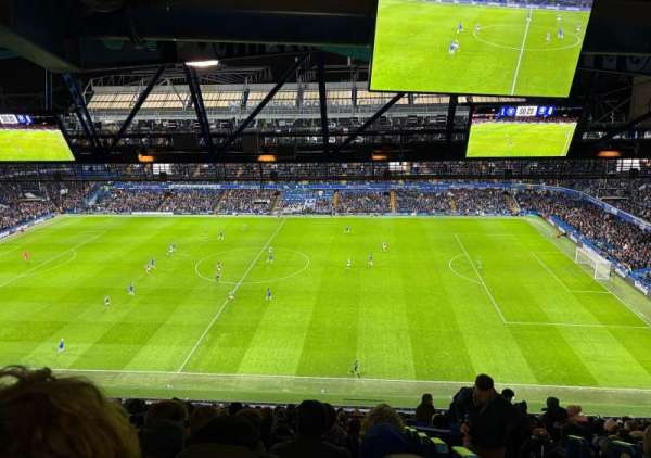 Stamford Bridge, section: West Stand Upper 3, row: 22, seat: 70