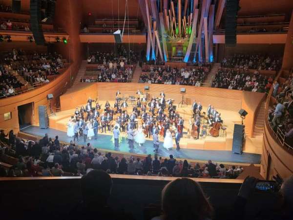Walt Disney Concert Hall, section: Terrace, row: C, seat: 105