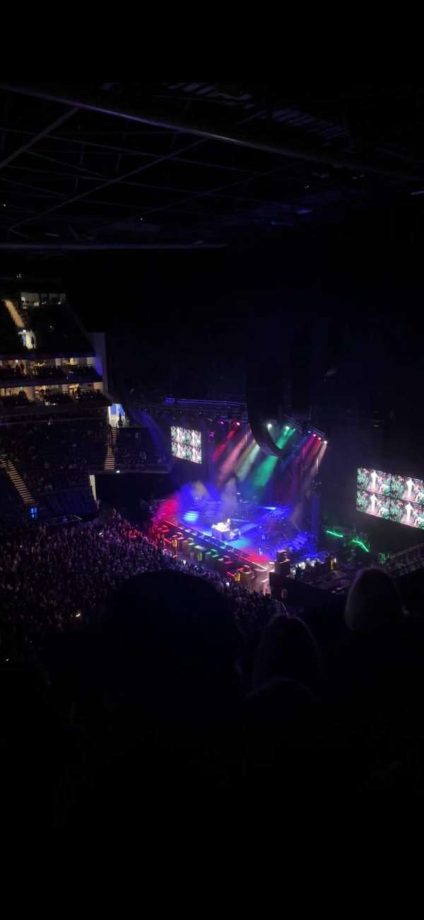 The O2, London, section: 419, row: E, seat: 916