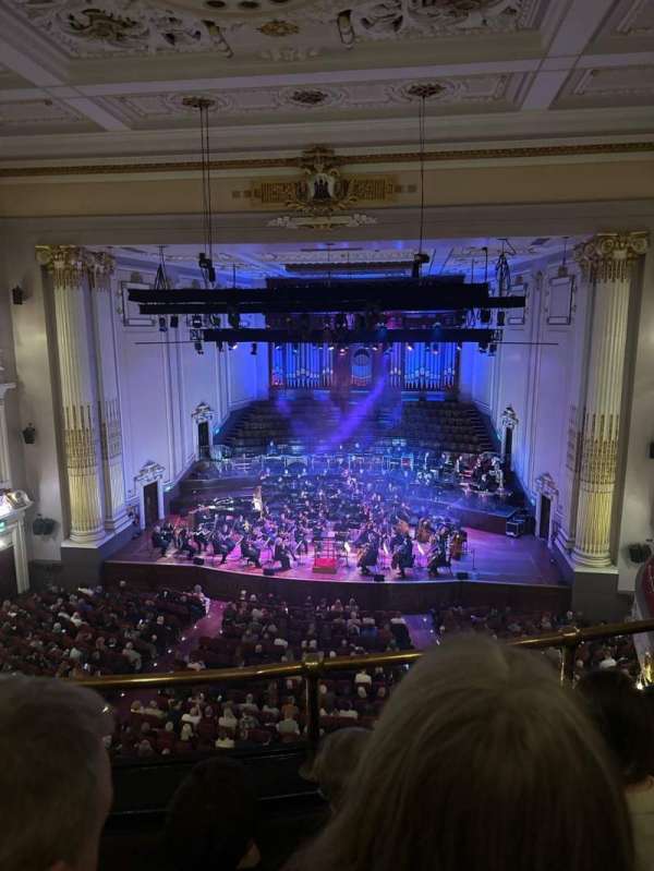 Usher Hall, section: Upper circle, row: C, seat: 42