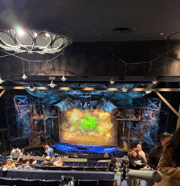 Gershwin Theatre, section: Rear Mezzanine C, row: L, seat: 113