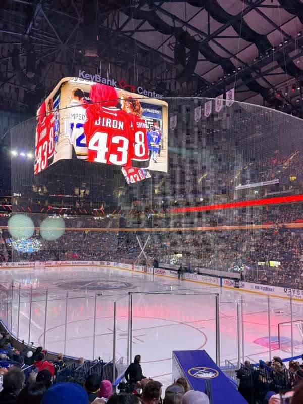 KeyBank Center, section: 113, row: 15, seat: 19