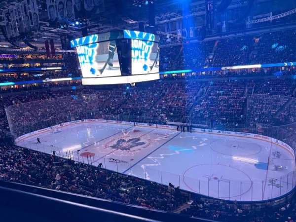 Scotiabank Arena, section: 307, row: 1, seat: 4