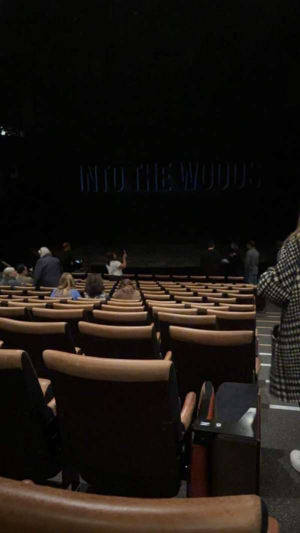 Bridge Theatre, section: Stalls, row: Q, seat: 10