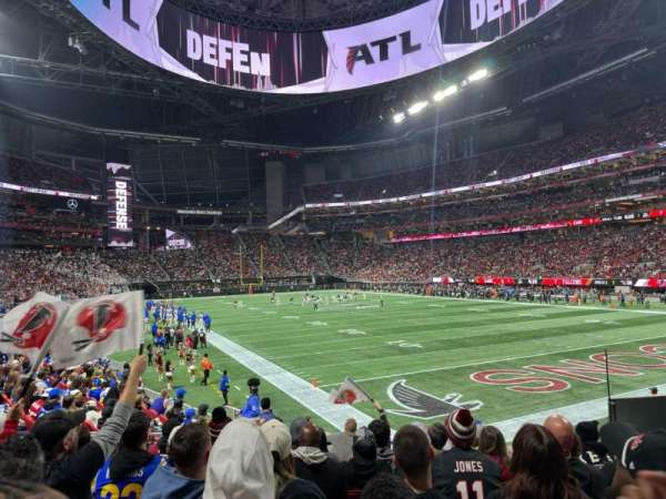 Mercedes-Benz Stadium, section: 122, row: 15, seat: 6
