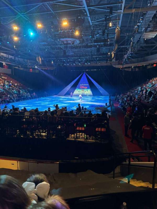 Agganis Arena, section: 107, row: F, seat: 3