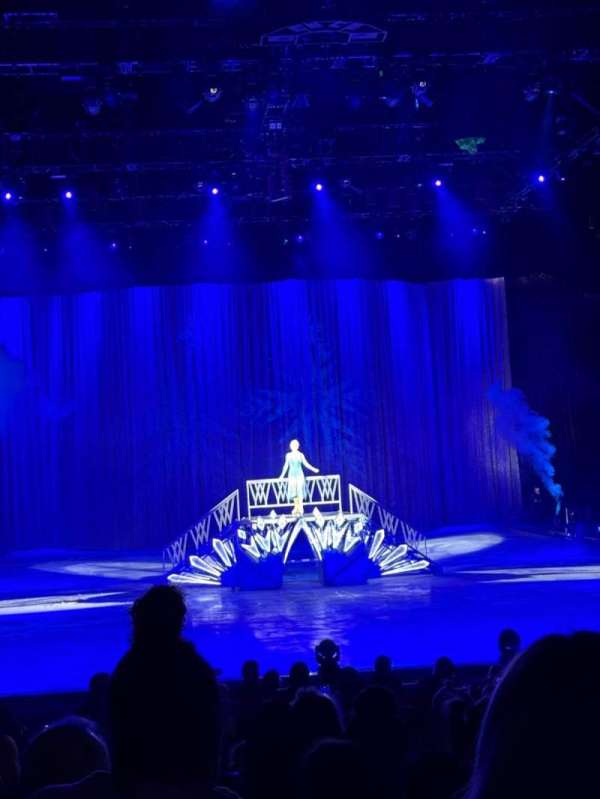 The O2, London, section: 106, row: F, seat: 198
