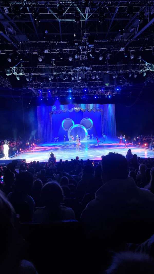 The O2, London, section: 106, row: F, seat: 200