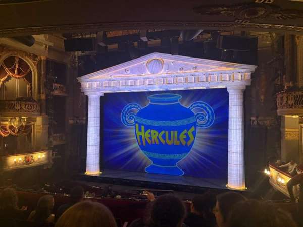 Theatre Royal Drury Lane, section: Royal Circle, row: F, seat: 17