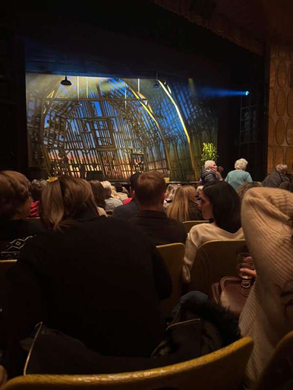 Fisher Theatre, section: Main Floor L, row: J, seat: 15